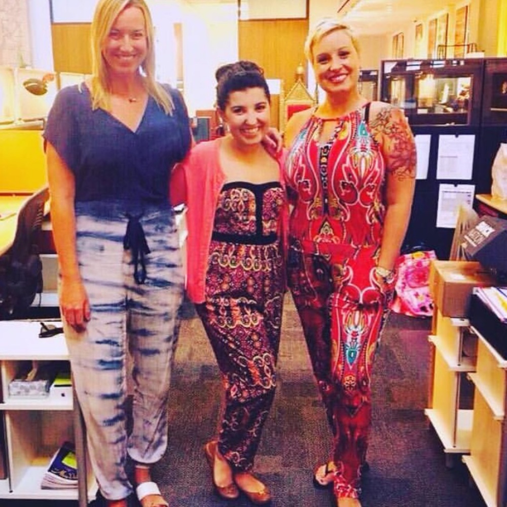 Orange Paisley Jumpsuit